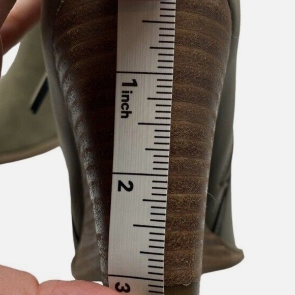 Report Shoes Bootie Ankle Zip Chic Wedge Size 9 NEW - Picture 7 of 8